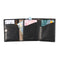 Tony Perotti Furbo Pure Mini creditcardhouder met papier- en kleingeldvak - Zwart
