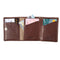 Tony Perotti Furbo Pure Mini creditcardhouder met papier- en kleingeldvak - Donkerbruin