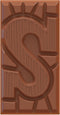 Tony's Chocolonely Chocolade Letter S - Melk Marsepein Chocoladeletter - Schoencadeautjes Sinterklaas - Sint Cadeau - 180 Gram Fairtrade Belgische Chocola
