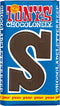 Tony's Chocolonely Chocolade Letterrepen Display - Kantoor Cadeautje - Sint Kado - 60 x 180 gr