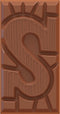 Tony's Chocolonely Chocolade Letterrepen Display - Kantoor Cadeautje - Sint Kado - 60 x 180 gr