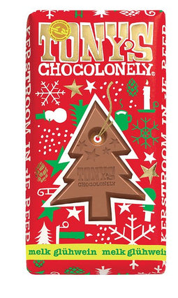Tony's Chocolonely - Chocolade melk glühwein 180gr | 15 stuks