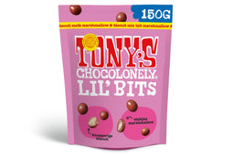Tony's Chocolonely - Chocolade tony's choco lil bits mar bisc 150 gram | 8 stuks