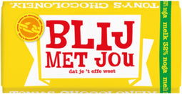 Tony's Chocolonely chocoladereep Melk Noga Liefde - 15 x 180 Gram