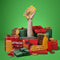 Tony's Chocolonely Kerstboom Chocolade Reep - Kerstmis Melkchocolade met Gemberkoekjes - Kerst Kadootjes - 1 x 180 Gram Fairtrade Belgische Chocola Kerstcadeau