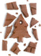 Tony's Chocolonely Kerstmis assortiedoos - Kerst Display met 3 Chocolade Repen 60x180g Fairtrade Belgische Chocola