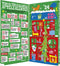 Tony's Chocolonely MEGA Kerst Adventskalender Chocolade 2024 - Grote Kerstmis Aftelkalender Kerstcadeau 10 Verschillende Smaken Tiny Tony's in een Kerstkalender Fairtrade Belgische Chocola 12 Stuks