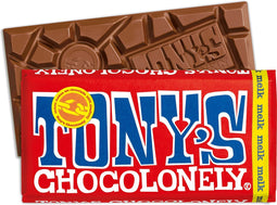 Tony's Chocolonely Melk Chocolade Reep - Melkchocolade Reep - 180 gram