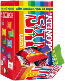 Tony's Chocolonely Tiny's Mix Chocolade Cadeau - Mini Chocolaatjes - 200 gram - Belgische Fairtrade Chocolade