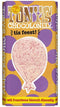Tony's Chocolonely Wit Framboos Biscuit Discodip Chocoladereep Gefeliciteerd T is feest! Chocolade Cadeau Verjaardag Fairtrade Verjaardagscadeau 15 stuks