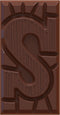 Tony's Chocolonely Chocolade Letter S - 51% Puur Reep - Schoencadeautje Sint - Fairtrade Belgische Chocolade - 180 Gram