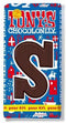 Tony's Chocolonely Chocolade Letter S - 51% Puur Reep - Schoencadeautje Sint - Fairtrade Belgische Chocolade - 180 Gram