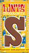 Tony's Chocolonely Chocolade Letter S - Melkchocolade Pepernoot Reep - Sinterklaas Cadeau - Schoencadeautje Sint - Fairtrade Belgische Chocolade - 180 Gram