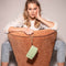 Selencia Hoesje Geschikt voor Samsung Galaxy S21 Plus Hoesje Met Pasjeshouder - Selencia Llyr 2-in-1 Uitneembare Slang Bookcase - Groen