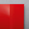 Sigel glasmagneetbord - Artverum - 100x65cm - rood - SI-GL142