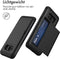 imoshion Hoesje Geschikt voor Samsung Galaxy S8 Hoesje - Ruimte voor 2 pasjes - imoshion Backcover met pasjeshouder - Zwart