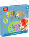 Tooky Toy Houten Speelgoed - Getallenpuzzel - Educatief Speelgoed - 20-delig