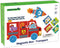Tooky Toy Houten Speelgoed - Magneetbord Transport - Educatief Speelgoed - 80-delig