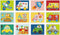 Tooky Toy Houten Speelgoed - Magneetbord Transport - Educatief Speelgoed - 80-delig