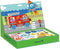 Tooky Toy Houten Speelgoed - Magneetbord Transport - Educatief Speelgoed - 80-delig