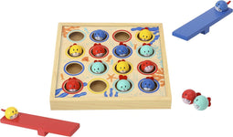 TOOKY TOY spel voor kinderen houten tafel vliegende vis 19 stuks.