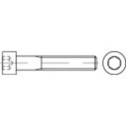 TOOLCRAFT 114512 Cilinderschroeven M3 5 mm Binnenzeskant (inbus) DIN 912 Staal 100 stuk(s)