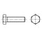 TOOLCRAFT 130624 Zeskantbouten M4 20 mm Buitenzeskant DIN 933 Staal Galvanisch verzinkt 100 stuk(s)