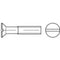 TOOLCRAFT 134150 Verzonken schroeven M2 5 mm Sleuf DIN 963 Staal Galvanisch verzinkt 200 stuk(s)