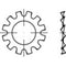 TOOLCRAFT 138317 Tandveerringen Binnendiameter: 3.2 mm DIN 6797 Verenstaal 500 stuk(s)