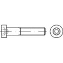 TOOLCRAFT 139160 Cilinderschroeven M5 12 mm Binnenzeskant (inbus) DIN 6912 Staal 100 stuk(s)