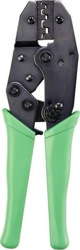 TOOLCRAFT 1486699 Krimptang 1 stuks Ongeïsoleerde, open connectoren 0.5 tot 6 mm²