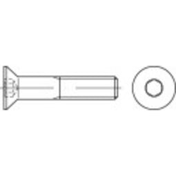 TOOLCRAFT 148821 Verzonken schroeven M5 20 mm Binnenzeskant (inbus) Staal 100 stuk(s)