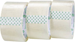 TOOLCRAFT 1563956 Verpakkingstape Transparant (l x b) 50 m x 48 mm 3 stuk(s)