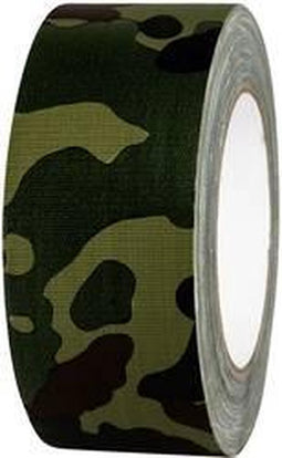 TOOLCRAFT 80B50L25CC 80B50L25CC Textieltape 80B50L25CC Camouflage (l x b) 25 m x 50 mm 1 stuk(s)