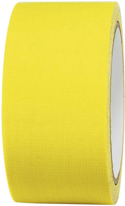 TOOLCRAFT 80FL5025EC 80FL5025EC Textieltape 80FL5025EC Neon-geel (l x b) 25 m x 50 mm 1 stuk(s)