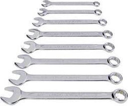 TOOLCRAFT 815082 Ring-steeksleutelset 8-delig Sleutelbreedte (metrisch) (alleen voor ADT) 8 - 19 mm Sleutelbreedte (inc