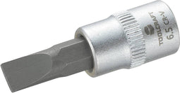 TOOLCRAFT 816065 Plat Dopsleutel-bitinzet 6.5 mm 1/4 (6.3 mm)