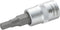 TOOLCRAFT 816069 Inbus Dopsleutel-bitinzet 4 mm 1/4 (6.3 mm)