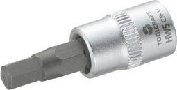 TOOLCRAFT 816070 Inbus Dopsleutel-bitinzet 5 mm 1/4 (6.3 mm)