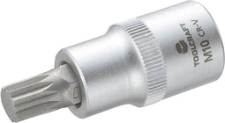 TOOLCRAFT 816088 Veeltand (XZN) Dopsleutel-bitinzet 10 mm 1/2 (12.5 mm)