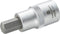 TOOLCRAFT 816159 Inbus Dopsleutel-bitinzet 10 mm 1/2 (12.5 mm)