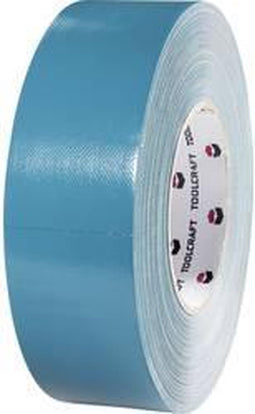 TOOLCRAFT 829B48L50C 829B48L50C Textieltape 829B48L50C Blauw, Grijs (l x b) 50 m x 48 mm 1 stuk(s)