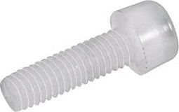 TOOLCRAFT 830298 Cilinderschroeven M4 25 mm Binnenzeskant (inbus) DIN 912 Kunststof, Polyamide 10 stuk(s)