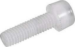 TOOLCRAFT 830326 Cilinderschroeven M6 40 mm Binnenzeskant (inbus) DIN 912 Kunststof, Polyamide 10 stuk(s)