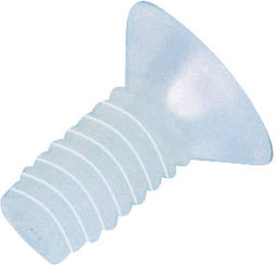 TOOLCRAFT 839984 Bolverzonken schroeven M2.5 10 mm Kruiskop Phillips DIN 966 Kunststof, Polyamide 10 stuk(s)