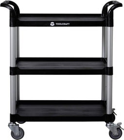 TOOLCRAFT 88 70 91 Servicewagen Aluminium, Kunststof Kleur (specifiek): Aluminium (naturel), Zwart