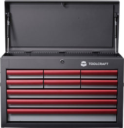 TOOLCRAFT 887090 Werkplaatswagen Kleur (specifiek): Grijs, Antraciet, Rood