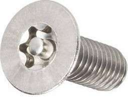 TOOLCRAFT 888797 Verzinkkopschroeven M3 8 mm Torx met pin RVS A2 10 stuk(s)