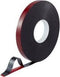 TOOLCRAFT 93038c185 93038c185 Dubbelzijdige tape Rood/zwart (l x b) 30 m x 20 mm 1 stuk(s)