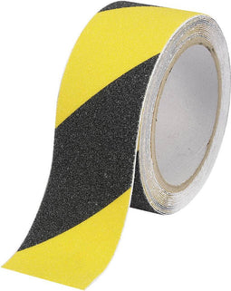 TOOLCRAFT ANST509M-YB 1563974 Anti-sliptape Sugo Zwart, Geel (l x b) 9 m x 50 mm 1 stuk(s)